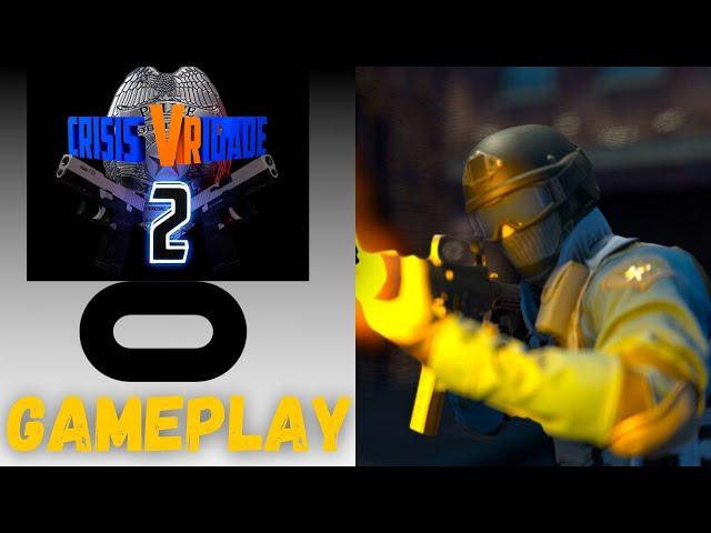 Crisis VRigade 2 Oculus Quest 2 Gameplay | Pure Play TV