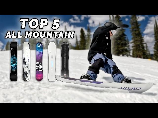 Top 5 ALL-MOUNTAIN Snowboards 2025 | Board Archive