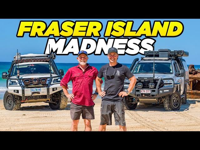 FRASER ISLAND AT ITS BEST! Shauno's 200 vs Graham's Y62 - insane tailor fishing & Ngkala Rocks fails