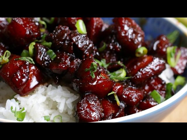 Chinese-Style Glazed Pork Belly