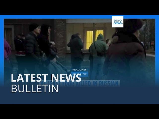 Latest news bulletin | November 12th – Evening