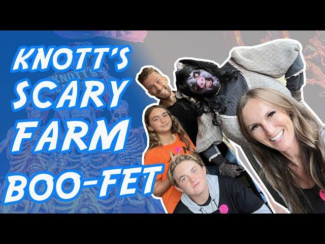 Knott's Scary Farm Boo-Fet | Dine with Monsters