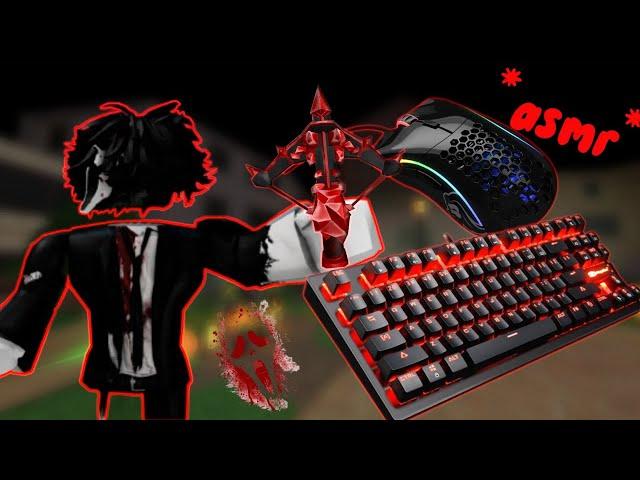 MM2 AS GHOST FACE +KEYBORD ASMR (MURDER MYSTERY 2)