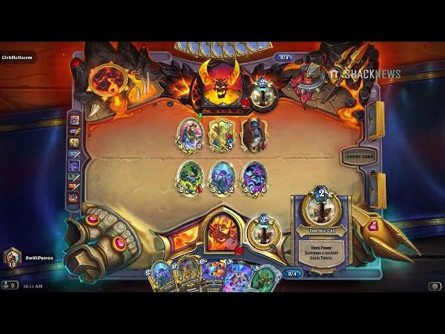 Hearthstone: The Great Dark Beyond - Asteroids Shaman