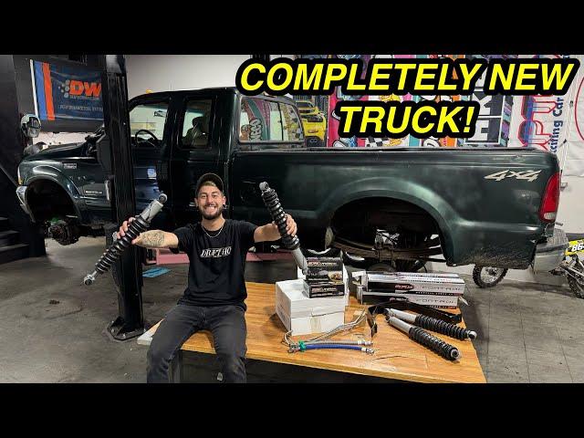 Major Upgrades on my New Ford 7.3! - CRAZY Dumpster FINDS!