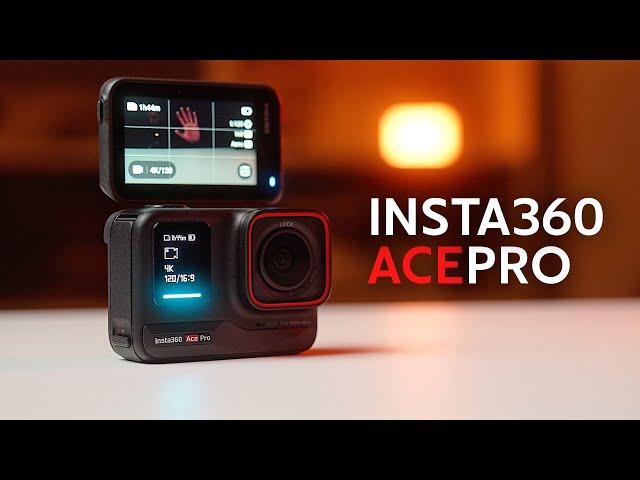 Обзор Insta360 Ace Pro. Супер экшн-камера с откидным дисплеем. Сравнение Insta360 Ace Pro и Ace.