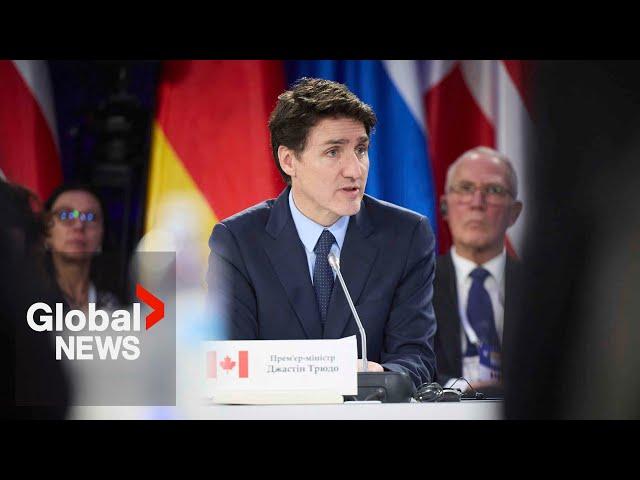 Trudeau pledges $5B in seized Russian assets for Ukraine on war anniversary