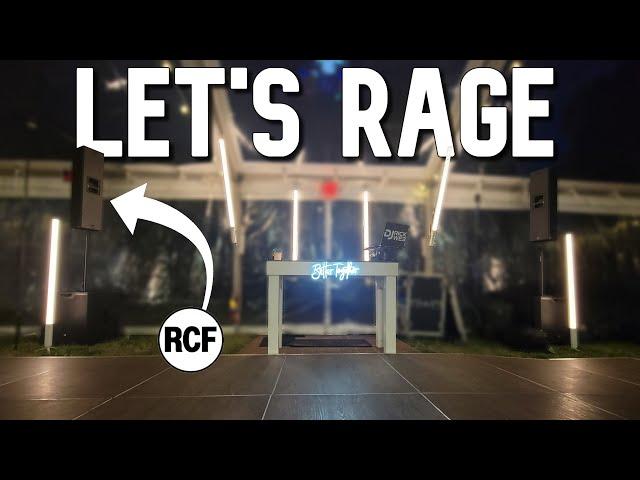 DJ Gig Log - Epic Wedding with RCF NXL24 Mkii (Mint Museum Charlotte NC)