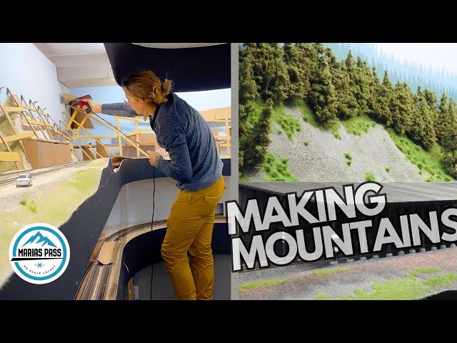 Making Mountains – Marias Pass HO Scale Layout EP04