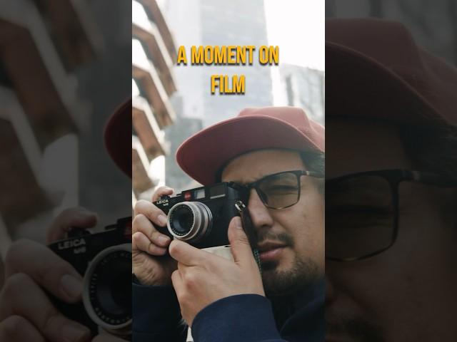 A moment on film in NYC #filmphotography