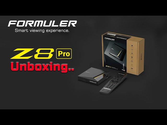 FORMULER Z8 PRO UNBOXING