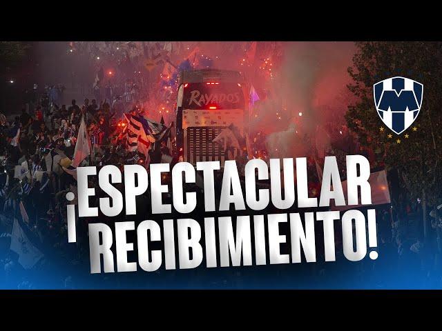 ESPECTACULAR RECIBIMIENTO a Rayados en el Clásico Regio 139 | Liga MX