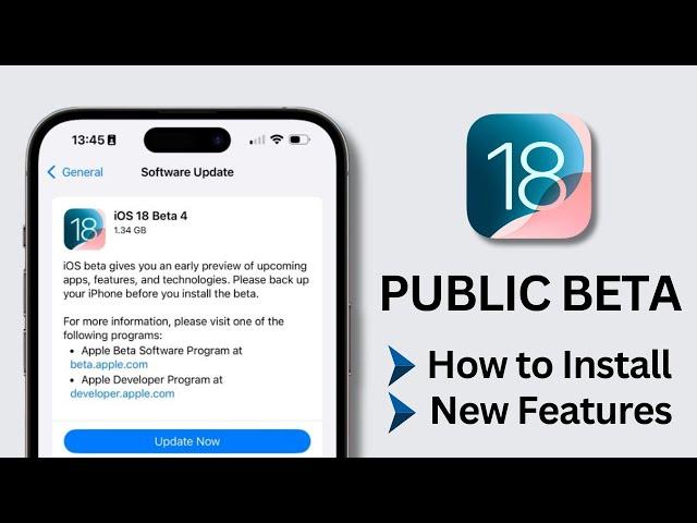 How to Install iOS 18 Public Beta 4 | All New Released Features Explained