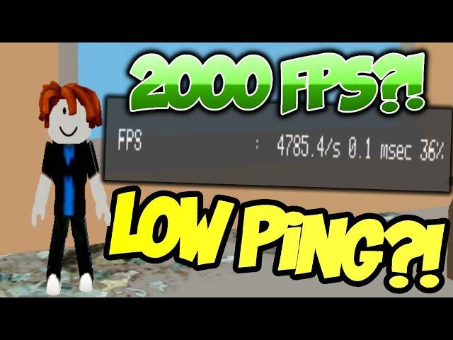 HOW TO GET *HIGH FPS* AND *LOW PING* IN ROBLOX 2024! (with bloxstrap)