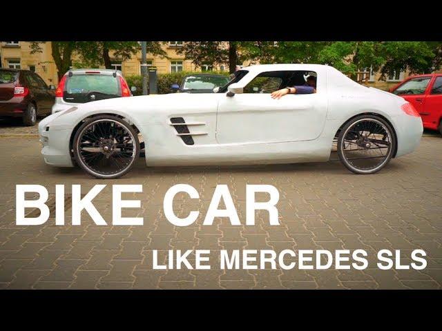 BIKE LOOKS LIKE CAR  - MERCEDES SLS