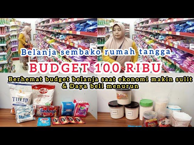 BERHEMAT BUDGET BELANJA SAAT EKONOMI MAKIN SULIT & DAYA BELI MENURUN‼️| BELANJA SEMBAKO MINGGUAN