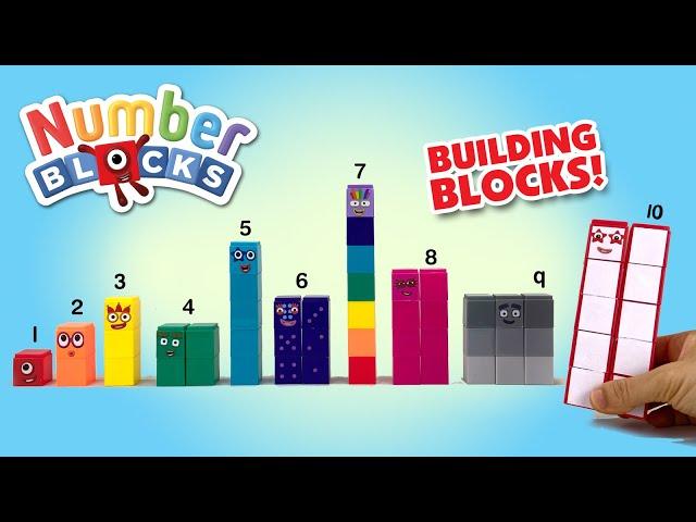 Let’s Build Numberblocks 1 to 10 Building Blocks by CBeebies || Keith's Toy Box