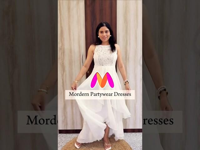 Myntra Modern Partywear Outfits #myntrasale #birthdayoutfit #partyweardresses #shortsviral #myntra