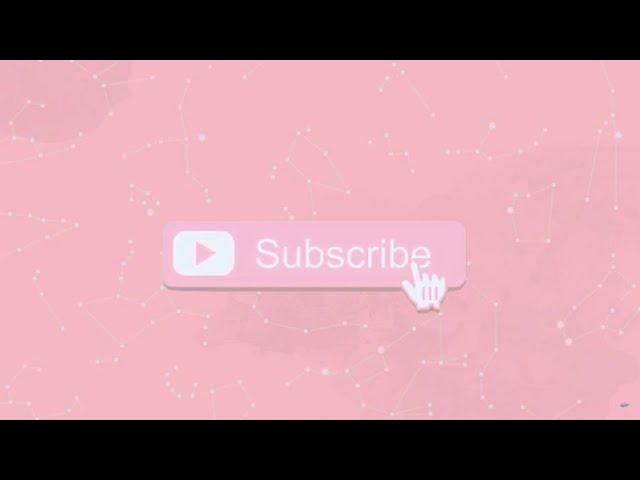 Pink Intro With Subscribe Button [TEMPLATE]