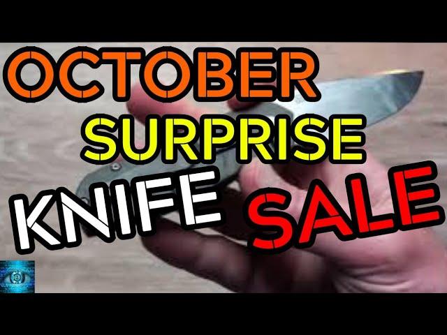 MASSIVE DISCOUNTS! SURPRISE OCTOBER KNIFE SALE KNIVES AVAILABLE