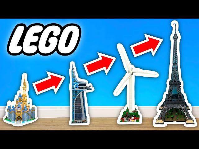 I Built The TALLEST LEGO SETS Ever Released!