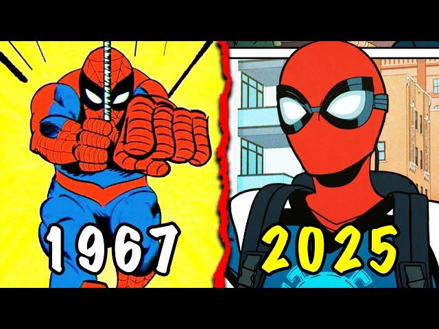 The Evolution of Spider-Man TV Shows