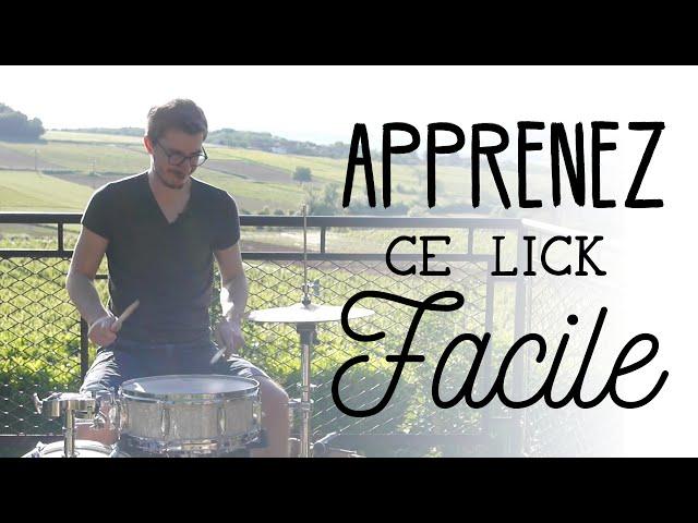 Tuto Batterie  Apprenez ce lick facile