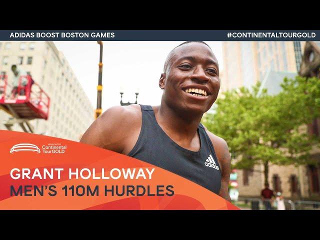 Grant Holloway powers to victory in Boston | Continental Tour Gold