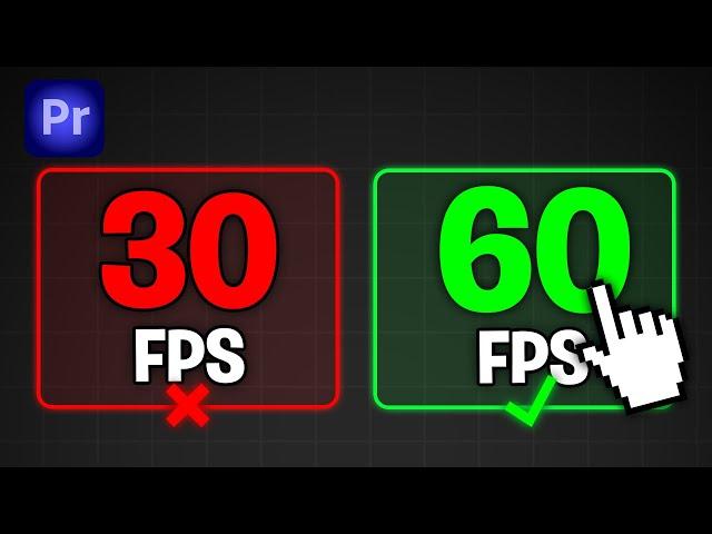 How To Change The Frame Rate in Premiere Pro