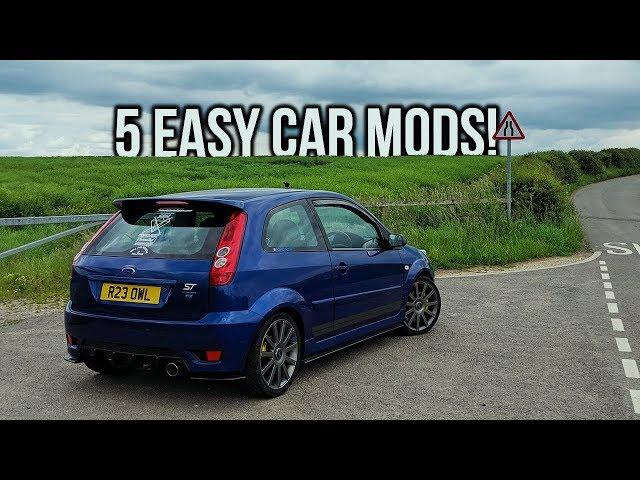 5 CHEAP and EASY Mods for your FIRST CAR!