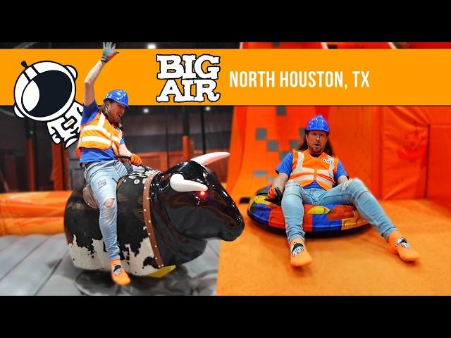 Big Air Texas with Handyman Hal | Handyman Hal visit Big Air Adventure Park