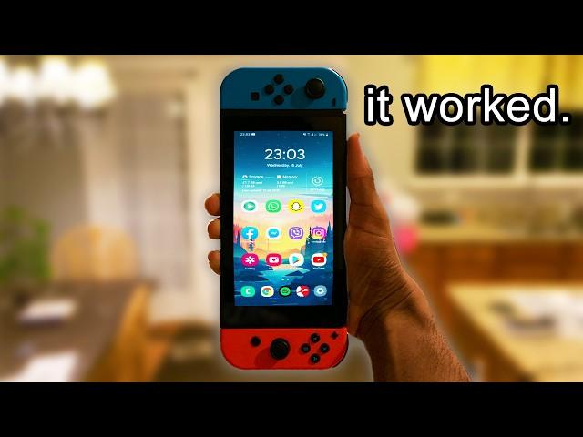 I turned my Nintendo Switch into a PHONE...