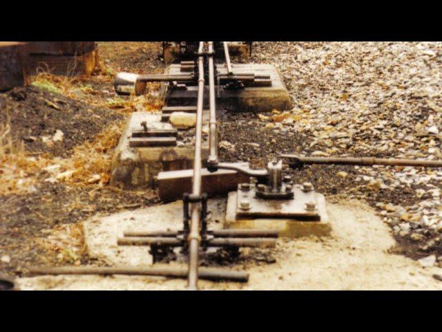 How an Interlocking Switch was Thrown from a Switch Tower