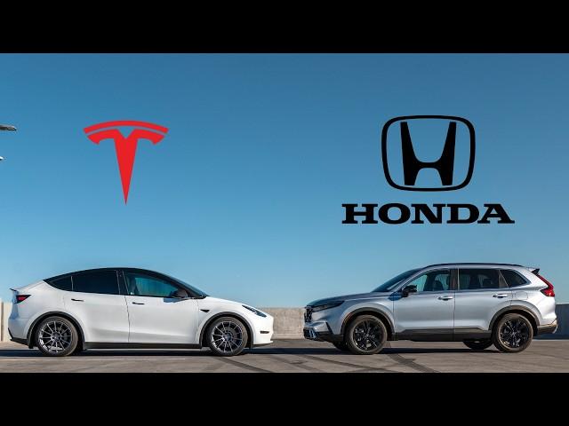 Tesla Model Y vs NEW Honda CR-V - Which is Better Daily?