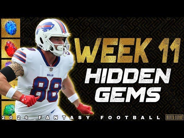 Week 11 Hidden Gems - 2024 Fantasy Football