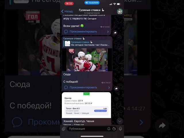 На сегодня! ждем матч Чехия - Швеция!Болше прогнозов и ставок в моем тгк! #прогноз #ставки