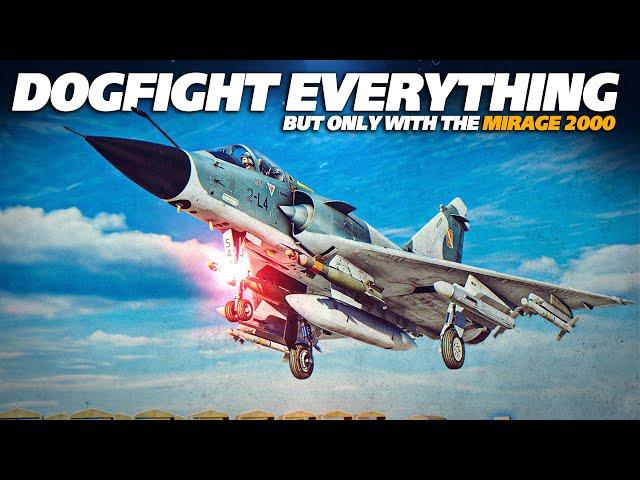 Dogfight Everything But Only In The Mirage 2000C | Digital Combat Simulator | DCS |