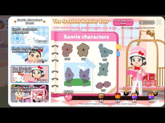 How to Complete Sanrio Event (The Greatest Hotelier Ever)| Play Together