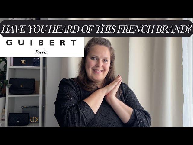 HAVE YOU HEARD OF GUIBERT PARIS? FRENCH HANDBAG BRAND