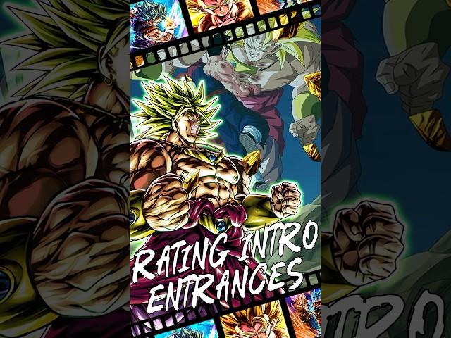 RATING EVERY ULTRA INTRO ANIMATION Pt.3 | Dragon Ball Legends Edit  #dragonballlegends #mobilegame