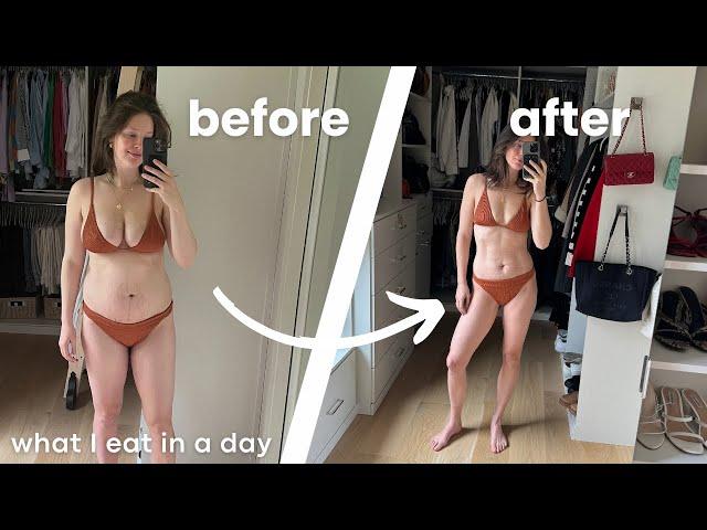 How I lost 40 LBS | What I Eat In A Day Postpartum | Easy, Simple, High Protein Meals Emily Didonato