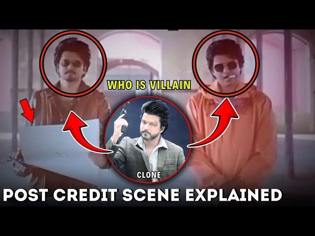 GOAT Post Credit Scene Explained - Thalapathy Vijay Became a Villain