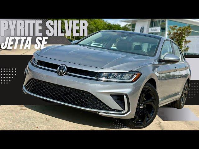 2025 VW Jetta SE In Pyrite Silver Gives A Whole New Feel To The Refreshed Sedan