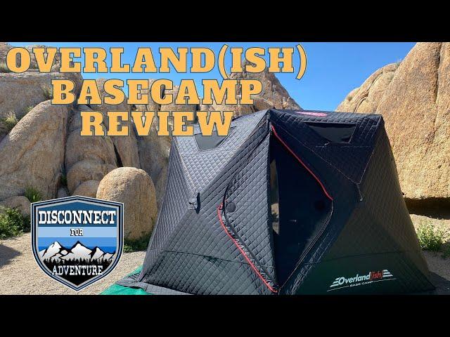 Overlandish Basecamp Tent- A four season tent that can withstand 80+mph winds.