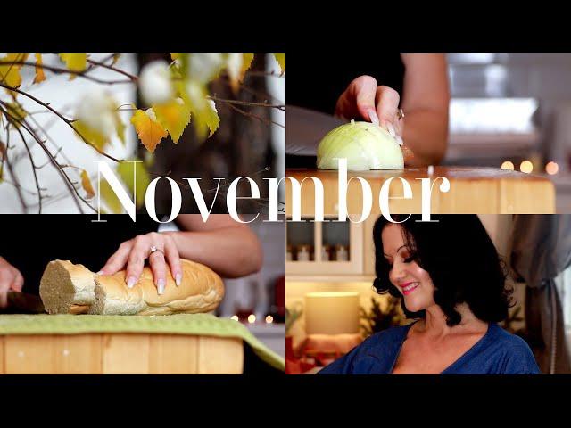 The Peaceful November Kitchen | Slow Living Cooking Vlog