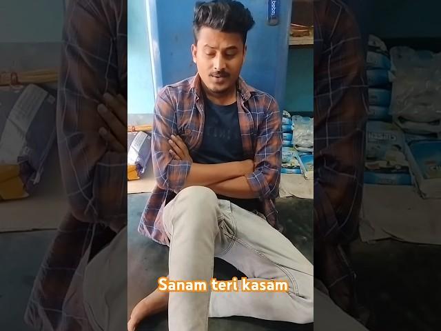 Sanam Teri Kasam || cover by Aman #shorts #sanamterikasam