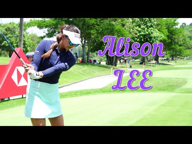 Alison Lee makes Tee-Box into Runway.