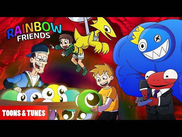 Carrying Teammates in Rainbow Friends  (FGTeeV Animation)