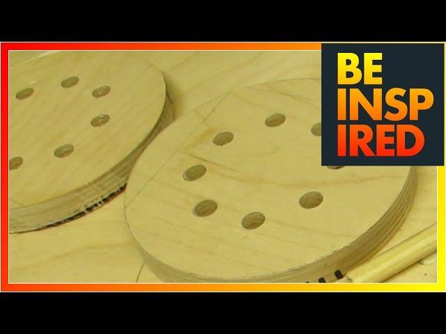 Cut your own Orbital Sanding Discs - Quick & Dirty