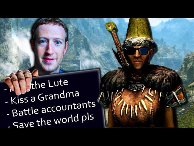 Skyrim but an AI writes my Quests